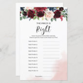 De prijs is de juiste prijs voor een blush-marines (Voorkant / Achterkant)