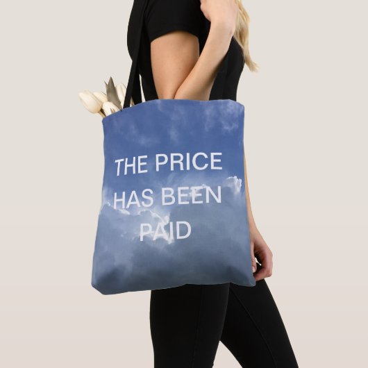 De prijs is Inspirerend Christelijk betaald Tote Bag (Dichtbij)