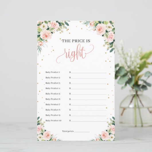 De prijs is juist (Staand voorkant)