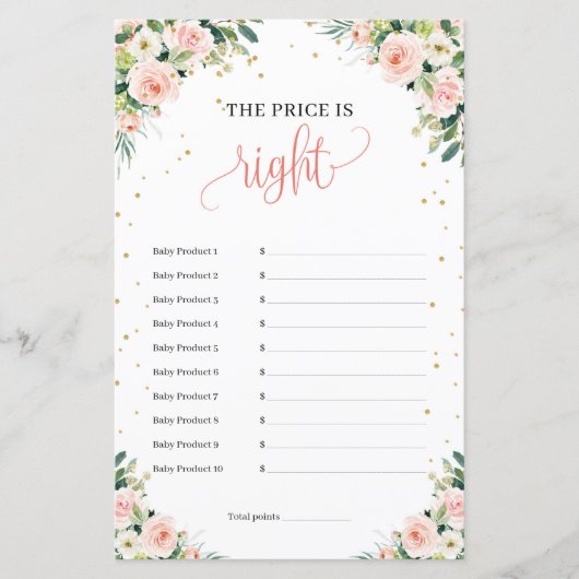 De prijs is juist (Voorkant)