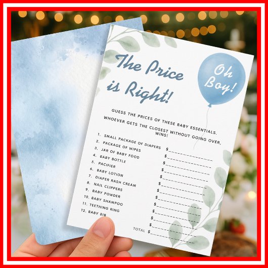 De prijs is juist Douche Spel Ballon Eucalyptus Kaart