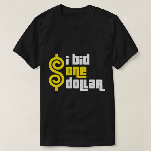 De prijs is precies naar beneden t-shirt (Design voorkant)