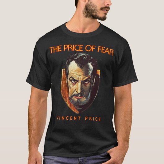 De prijs van angst / Vincent Price T-shirt (Voorkant)