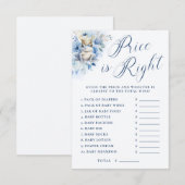 De prijs van een kleine Prince Royal Blue Shower i Informatiekaartje (Voorkant / Achterkant)