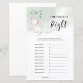 De prijs van eucalyptus is de juiste prijs (Voorkant / Achterkant)