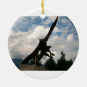 DE PRIJS VAN LIBBY, MONTANA! KERAMISCH ORNAMENT (Achterkant)