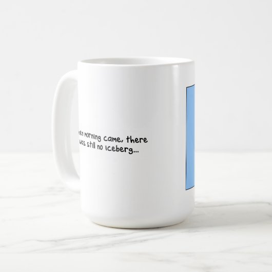 De prijs van vrijheid... koffiemok (Voorkant links)