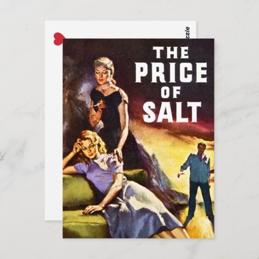 De prijs van zout | BRIEFKAART | pulpfictie (Voorkant / Achterkant)