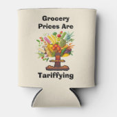 De prijzen van de boodschappen zijn tarifering blikjeskoeler (Voorkant)