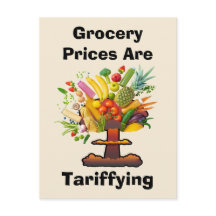 De prijzen van de boodschappen zijn tarifering