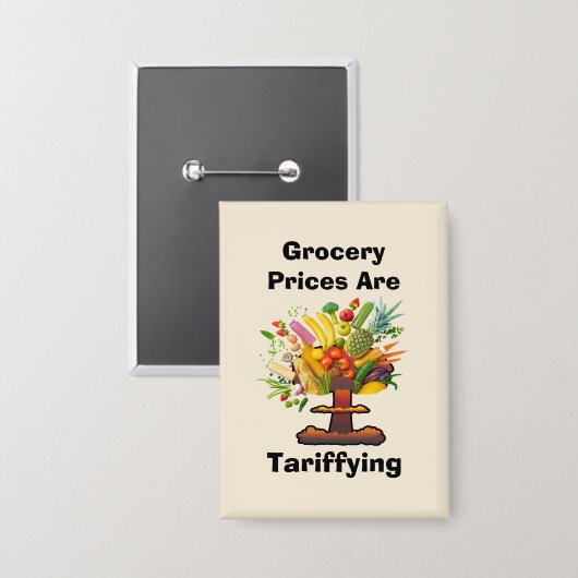 De prijzen van de boodschappen zijn tarifering button (Voorkant / Achterkant)