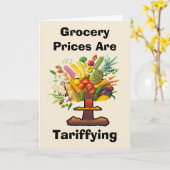 De prijzen van de boodschappen zijn tarifering kaart (Gele Bloem)