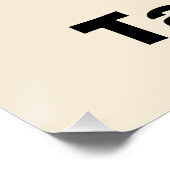 De prijzen van de boodschappen zijn tarifering perfect poster (Hoek)