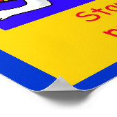 De primaire kleuren poster (Hoek)