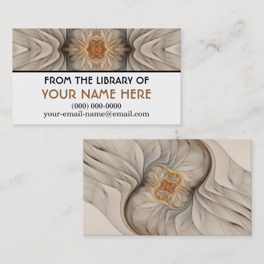 De primaire OM-media-Kaarten Visitekaartje (Voorkant / Achterkant)