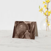 De primitieve het Verzamelen zich Lege Kaart en de (Gele Bloem)