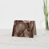 De primitieve het Verzamelen zich Lege Kaart en de (Voorkant)