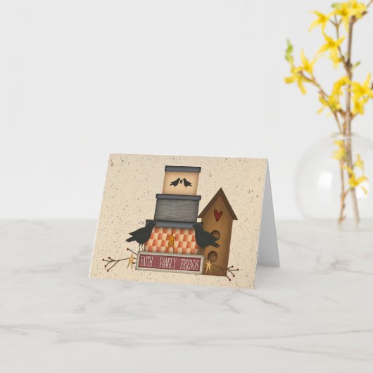 De primitieve Kaart van de Nota van de Vrienden (Gele Bloem)