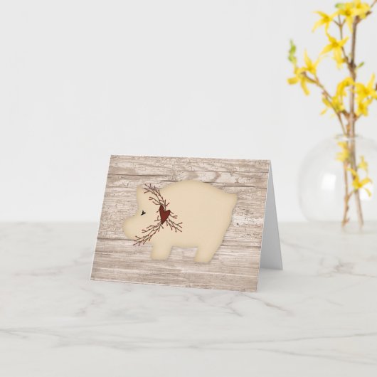 De primitieve Kaart van de Nota van het Varken (Gele Bloem)