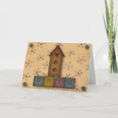 De primitieve Kaart van de Nota van het Vogelhuis (Voorkant)