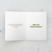 De primitieve VolksKerstkaart van de Kunst - Feestdagen Kaart (Binnen)