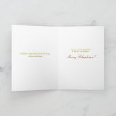 De primitieve VolksKerstkaart van Doll van de Feestdagen Kaart (Binnen)