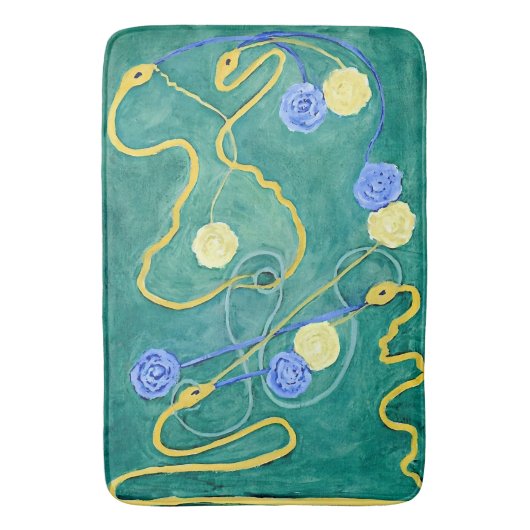 De Primordiale Chaos van Hilma af Klint Badmat (Voorkant Verticaal)