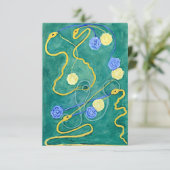 De Primordiale Chaos van Hilma af Klint Kaart (Staand voorkant)