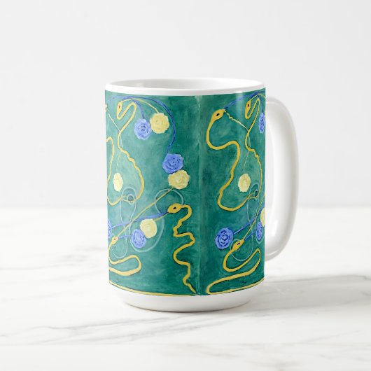 De Primordiale Chaos van Hilma af Klint Koffiemok (Voorkant rechts)