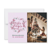 De Prince of Peace Christelijke kerstkaart