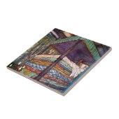 De Princess en de Pea-keramische Tegel Tegeltje (Zijkant)