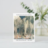 De Princesses op weg naar de dans Kay Nielsen Briefkaart (Staand voorkant)