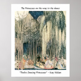 De Princesses op weg naar de dans Kay Nielsen Poster