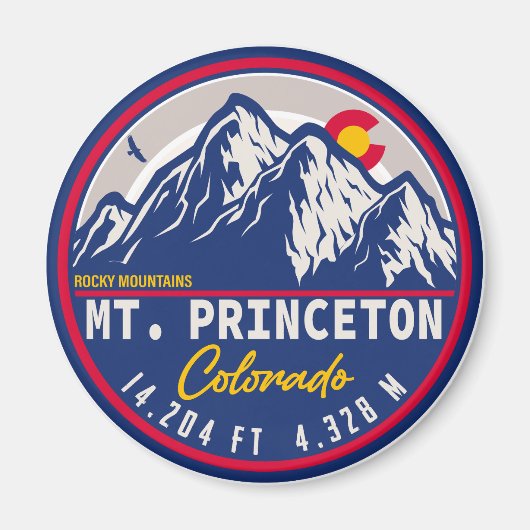 De Princeton Colorado - 14,00 meter viertiener wan Magneet (Voorkant)