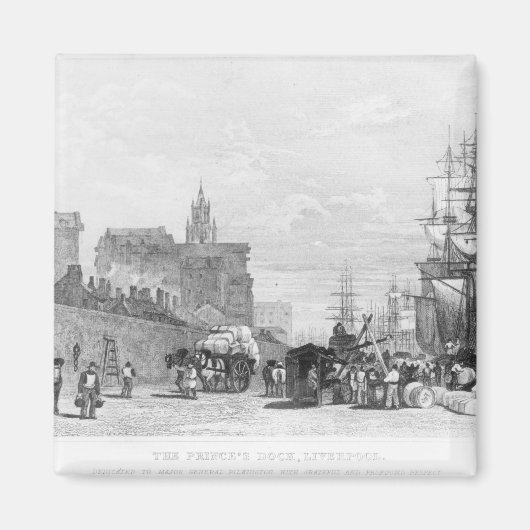 De Prins Dock, Liverpool Magneet (Voorkant)