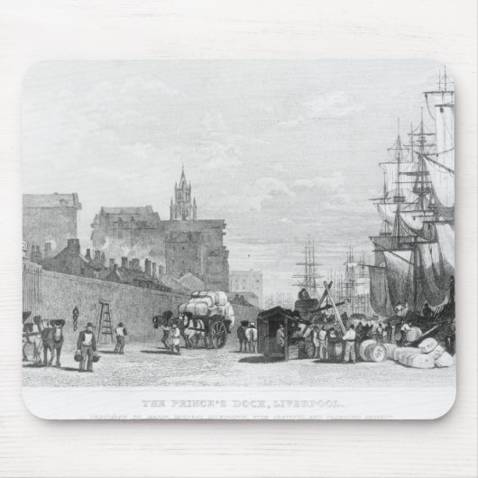De Prins Dock, Liverpool Muismat (Voorkant)