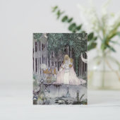 De Prins en de pool Briefkaart (Staand voorkant)