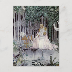 De Prins en de pool Briefkaart