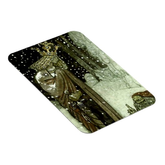 “De Prins en de Tomten” door John Bauer Magneet (Rechterzijde)