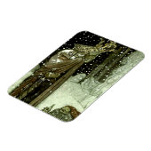 “De Prins en de Tomten” door John Bauer Magneet (Linkerzijde)