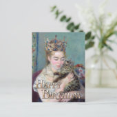 De Prins en Mij Fel Verjaardag Briefkaart (Staand voorkant)