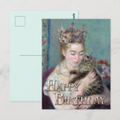 De Prins en Mij Verjaardag Briefkaart (Voorkant / Achterkant)