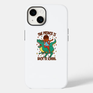 De Prins Is Terug naar School Dinosaurusrit iPhone 14 Hoesje