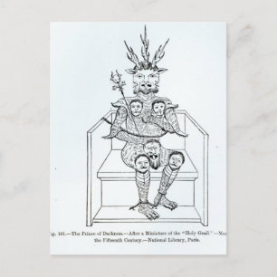 De Prins van Darkness Briefkaart