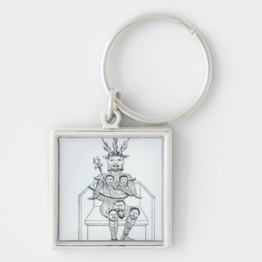 De Prins van Darkness Sleutelhanger (Voorkant)