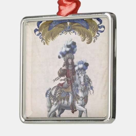 De prins van de Conde Metalen Ornament (Links)