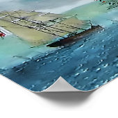 De Prins van Wales Poster (Hoek)