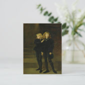 De prinsen in de toren briefkaart (Staand voorkant)