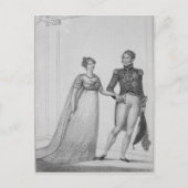 De prinses Charlotte van Wales en Prince Briefkaart (Voorkant)