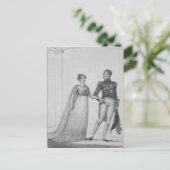 De prinses Charlotte van Wales en Prince Briefkaart (Staand voorkant)